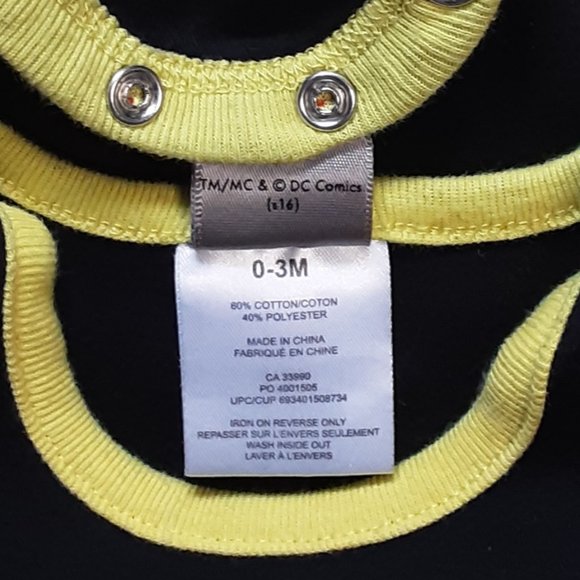 ❄️ 0-3m | DC Comics | Batman Bodysuit/Onesie - Picture 4 of 4